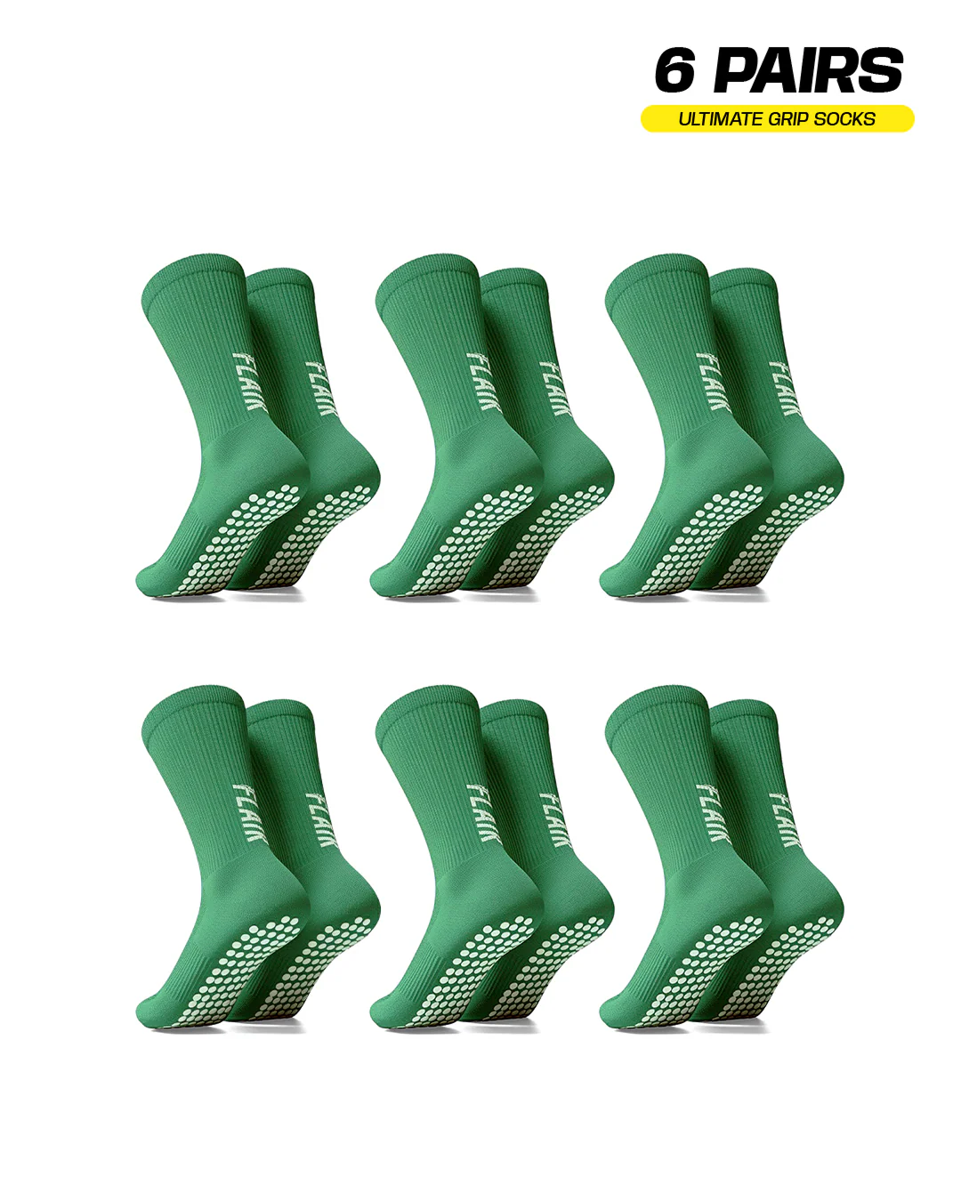 6-Pack - Pro Grip Socks - Image 5
