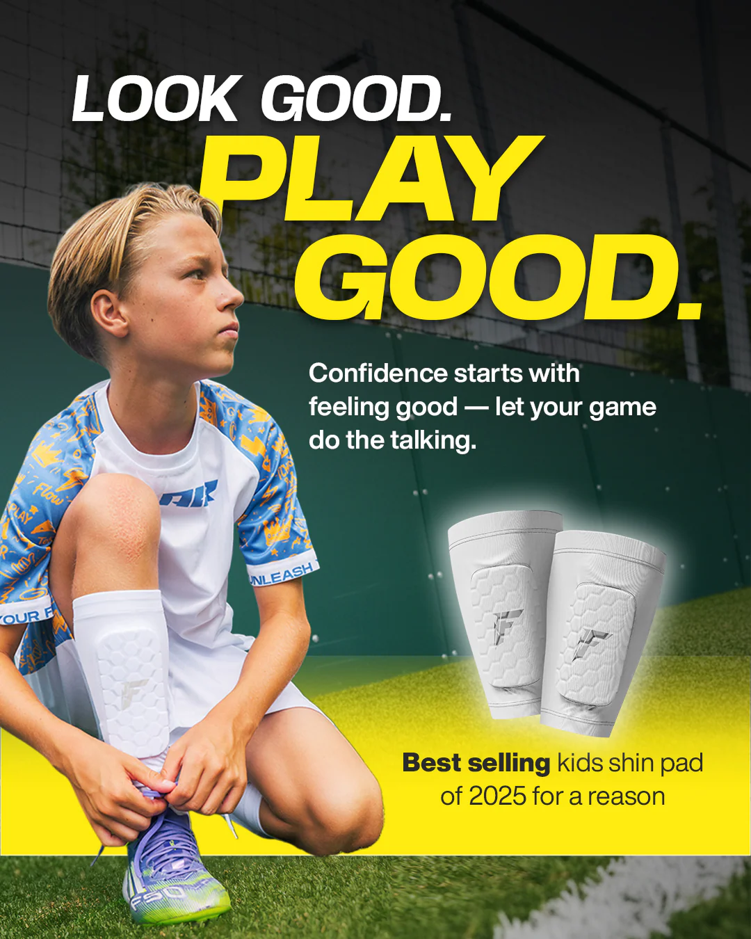 Kids Built-In Shin Pads - Image 11