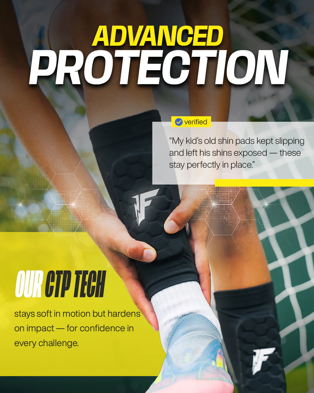 Kids Built-In Shin Pads - Image 4